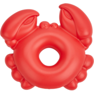 Brinquedo Mordedor Fofos Caranguejo Vermelho para Cães - Tam. Único