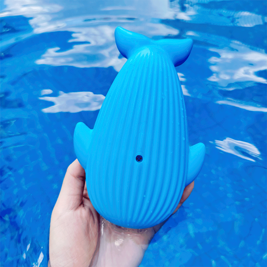 Brinquedo Mordedor Fofos Baleia Azul para Cães - Tam. Único