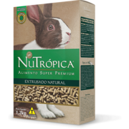 Ração Nutrópica Extrusado Natural para Coelho - 1,2Kg