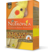 Ração Nutrópica Farinhada para Calopsita com Mel e Ovos - 600 g