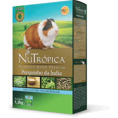 Alimento Nutrópica para Porquinho da Índia