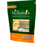 Ração Nutrópica Seleção Natural Sementes e Extrusados para Calopsita - 2,5Kg