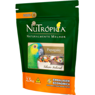 Ração Nutrópica Seleção Natural Sementes, Extrusados e Fruta para Papagaio - 2,5Kg