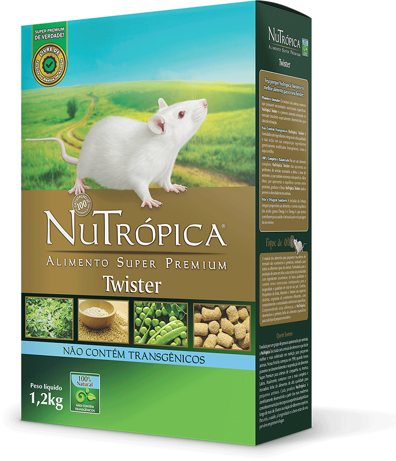 Ração Nutrópica para Twister - 1,2Kg