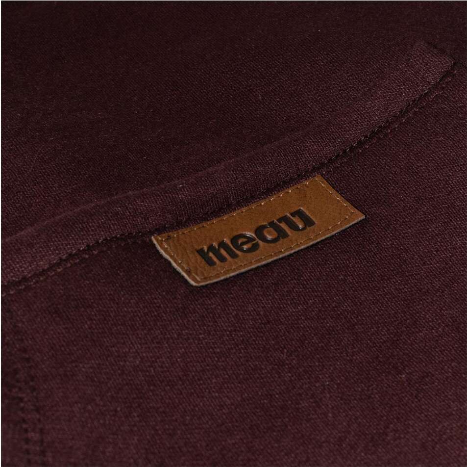 Moletom Meau com Capuz Marrom Escuro - Tam. 06