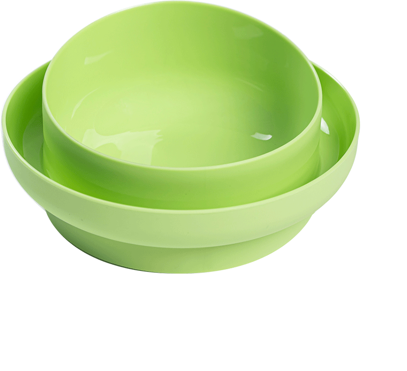 Comedouro Familia de Estimação Antiformiga Verde Cítrico para Cães - Tam. M