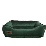 Cama Retangular Meau Veludo Verde - Tam. G