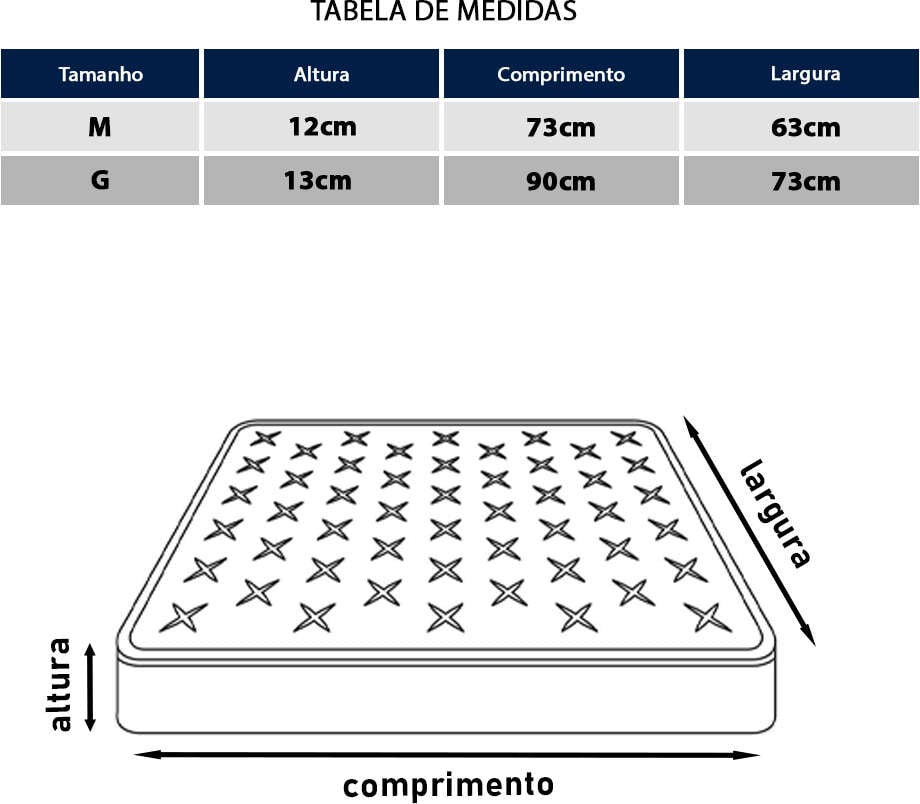 Almofada Meau com Alça Xadrez - Tam. M