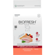 Ração Seca Biofresh Mix de Carne, Frutas, Legumes e Ervas Frescas Cães Sênior de Raças Pequenas e Minis - 1Kg
