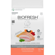Ração Seca Biofresh Mix de Carne, Frutas, Legumes e Ervas Frescas Cães Castrados de Raças Pequenas e Minis - 10,1Kg