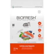 Ração Seca Biofresh Salmão, Alecrim, Chá Verde e Blueberry para Gatos Castrados - 7,5Kg