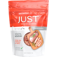 Petisco Natural Just sabor Mix de Pato e Frango para Cães e Gatos - 75 g