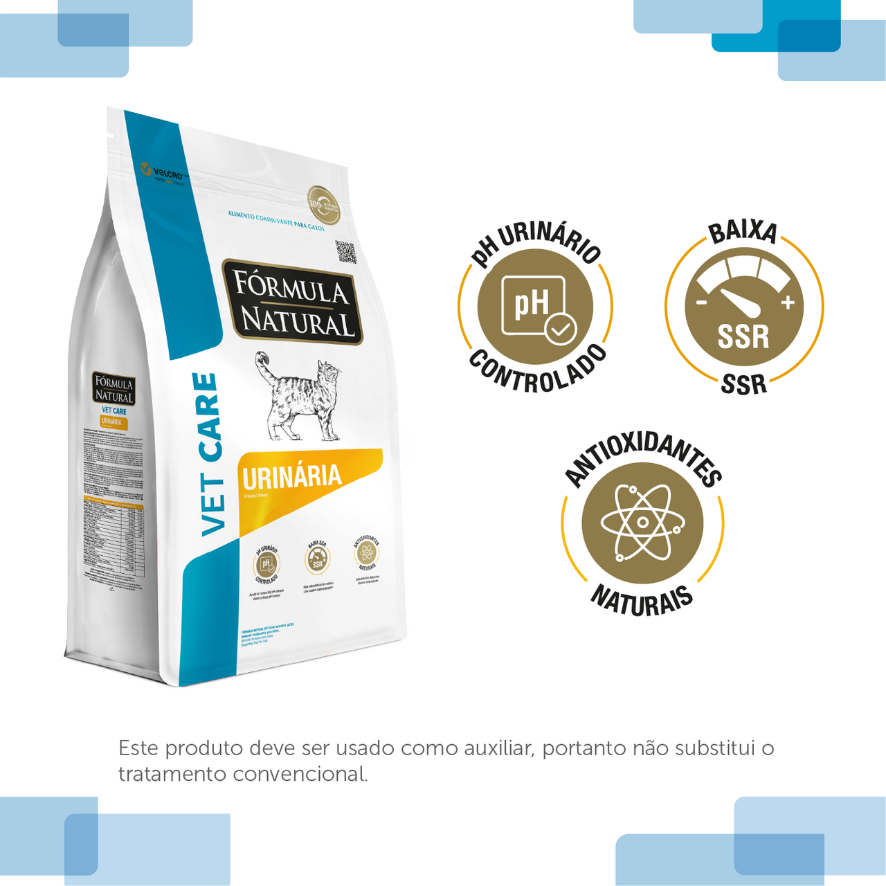 Ração Seca Fórmula Natural Vet Care Urinária para Gatos - 1,5Kg