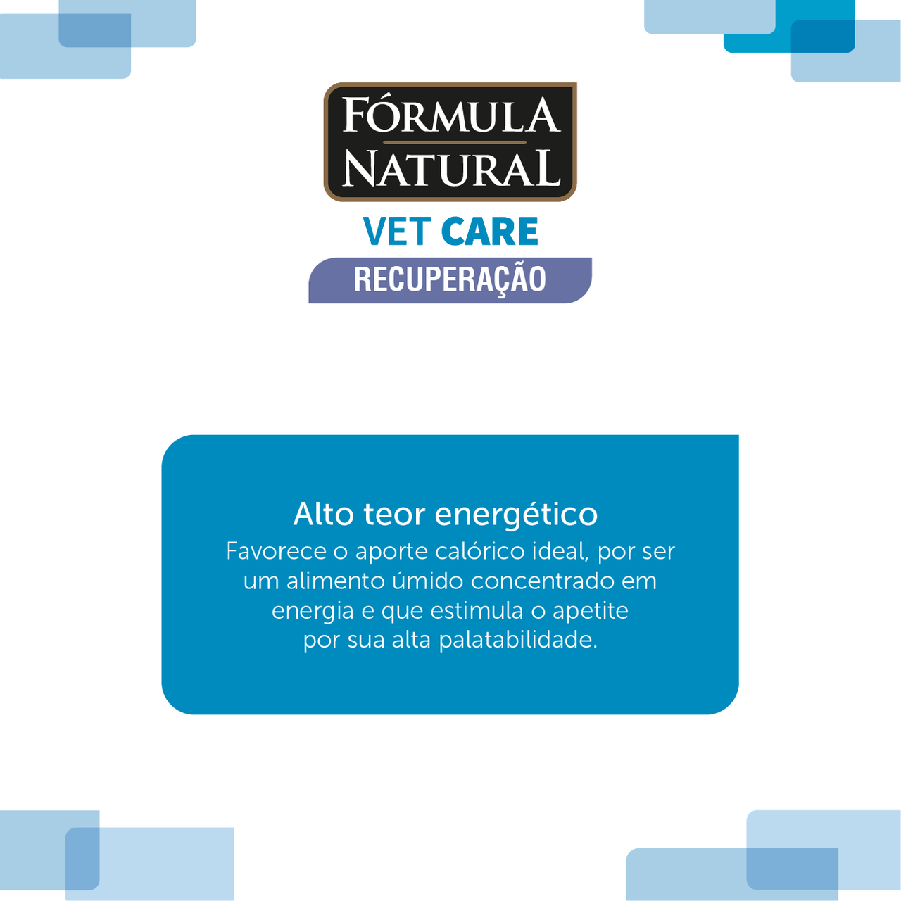 Ração Úmida Fórmula Natural Vet Care Recuperação para Cães e Gatos - 270 g