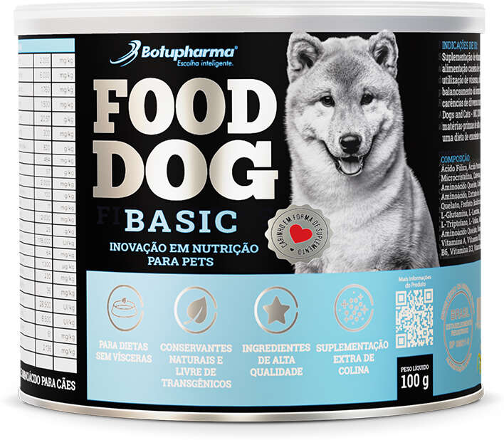 Suplemento Alimentar Botupharma Food Dog Basic para Cães - 100 g