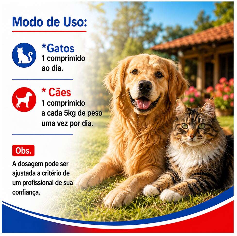 Suplemento Vitamínico Alivet Aliderm com Ômega 3 e Biotina para Cães e Gatos - 30 Cápsulas