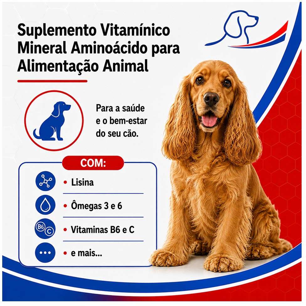 Suplemento Vitamínico Mineral Aminoácido Alivet Dog Slim 60 comprimidos - 1.000 mg