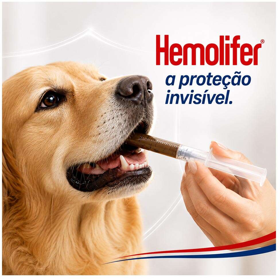 Suplemento Vitamínico Alivet Hemolifer para Cães e Gatos - 60 mL