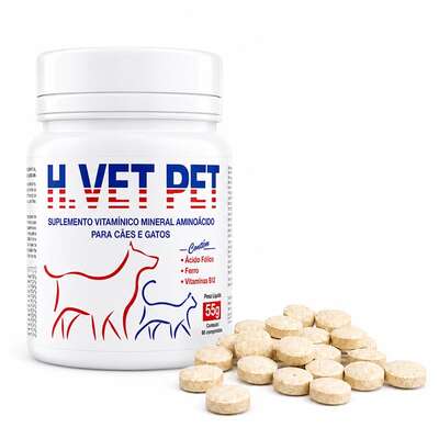 Suplemento Alivet H. Vet Pet 60 Comprimidos | Petlove