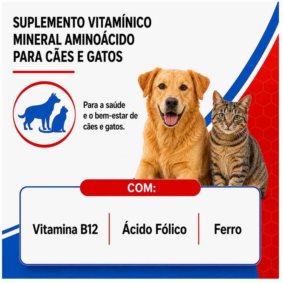 Suplmento Alivet H. Vet Pet 60 Comprimidos - 600 mg