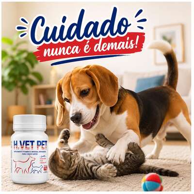 Suplemento Alivet H. Vet Pet 60 Comprimidos | Petlove