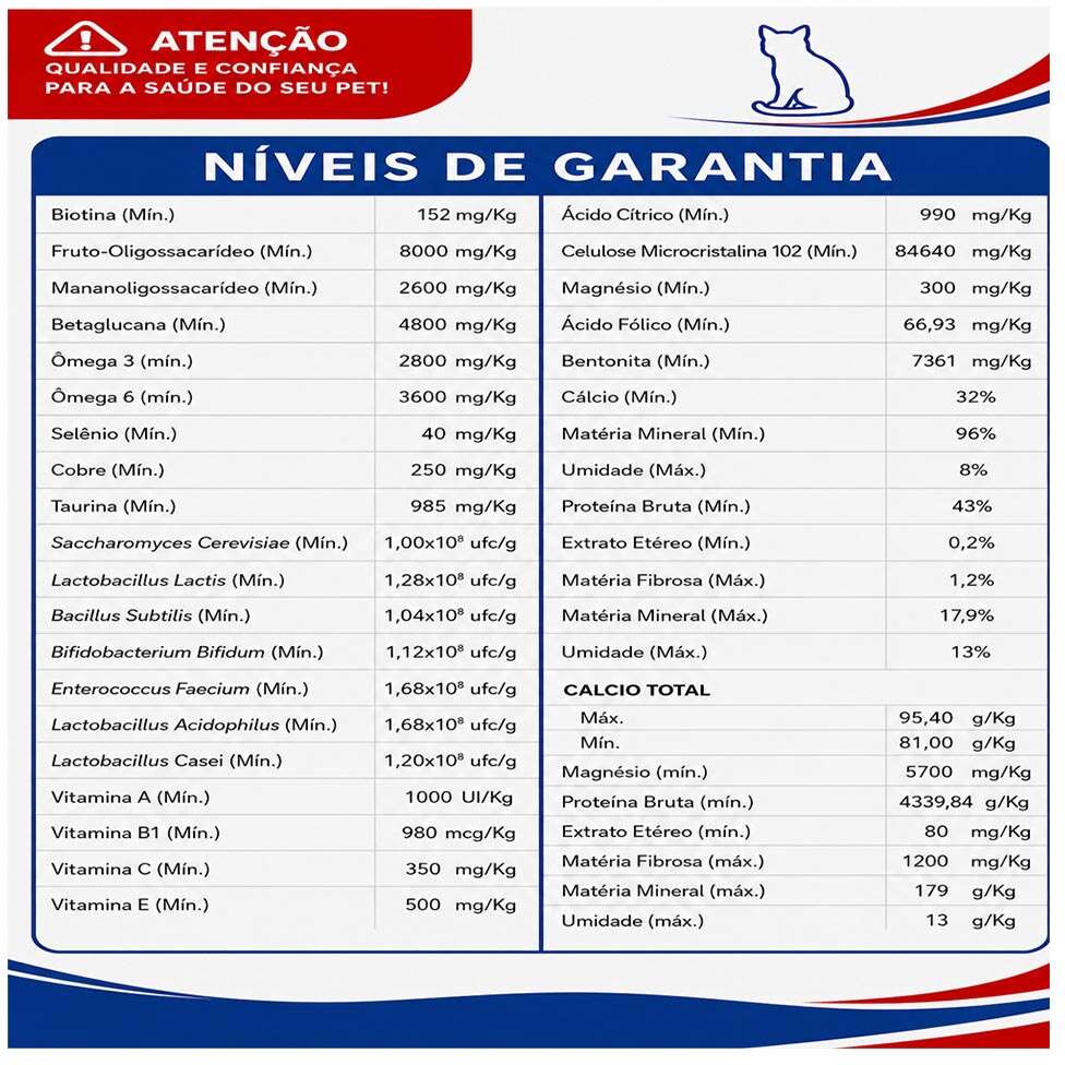 Suplemento Vitamínico Alivet No Ball Cat Pasta para Gatos - 34 g