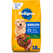 Ração Pedigree Carne Frango e Cereais Cães Filhotes - 18Kg
