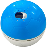 Brinquedo Amicus Crazy Ball Azul e Branco para Cães e Gatos - Tam. P
