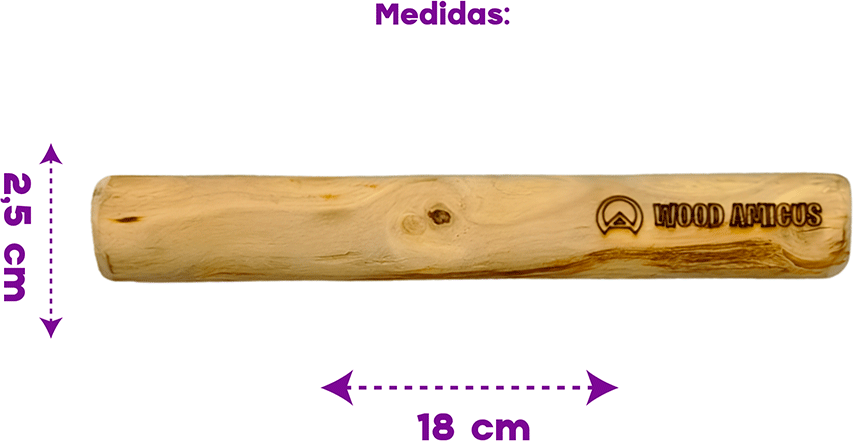 Brinquedo Mordedor Wood Amicus Sustentavel para Cães - Tam. M