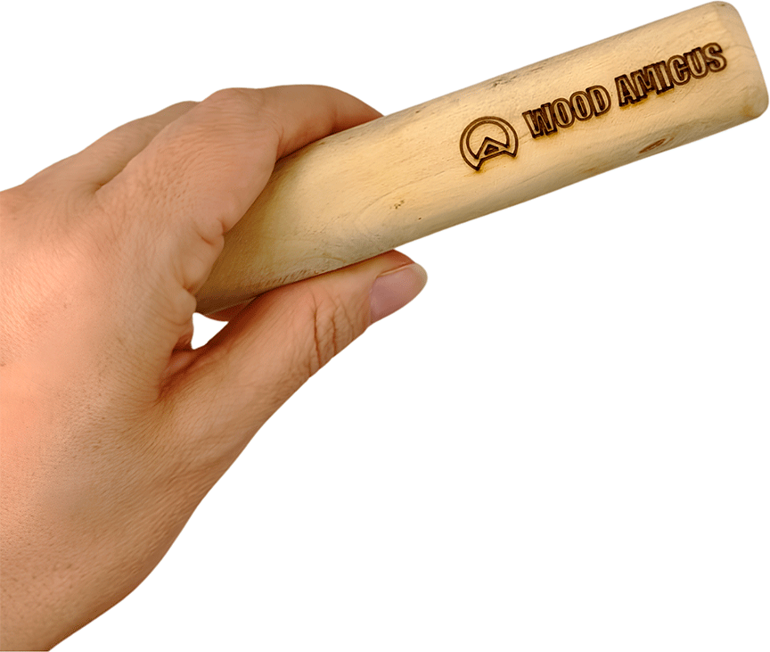 Brinquedo Mordedor Wood Amicus Sustentavel para Cães - Tam. P