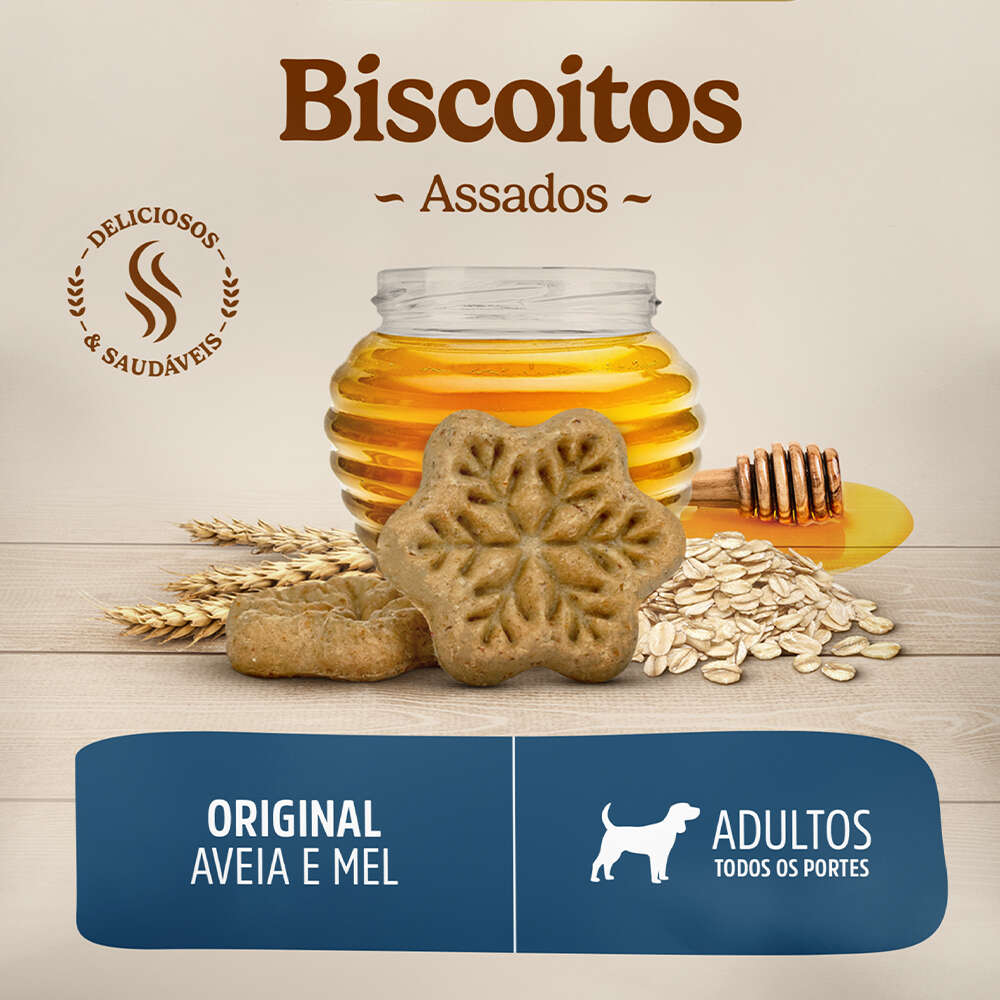 Biscoito Special Dog Ultralife sabor Aveia e Mel para Cães Adultos - 500 g