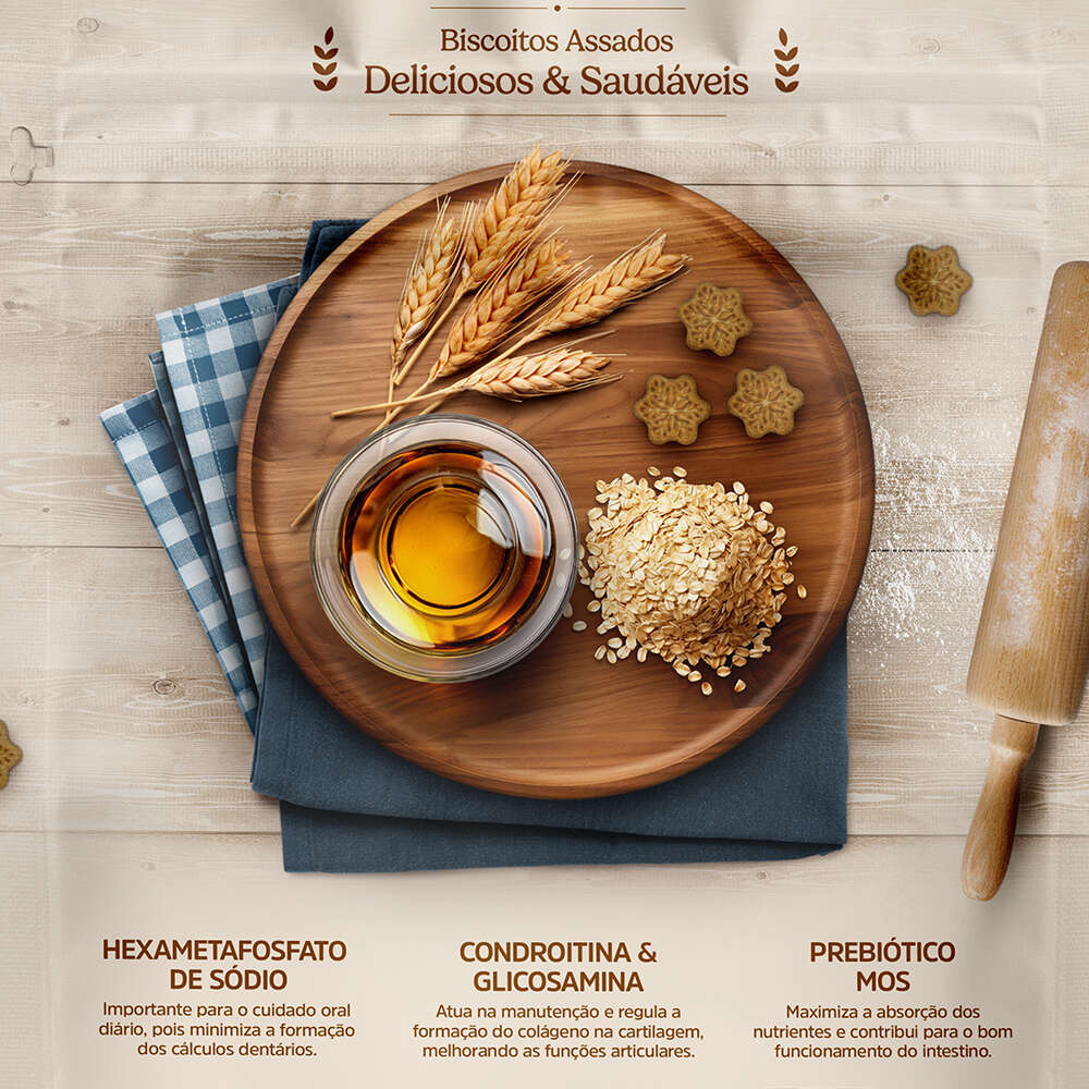 Biscoito Special Dog Ultralife sabor Aveia e Mel para Cães Adultos - 500 g