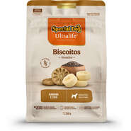 Biscoito Special Dog Ultralife sabor Banana e Chia para Cães Adultos - 250 g