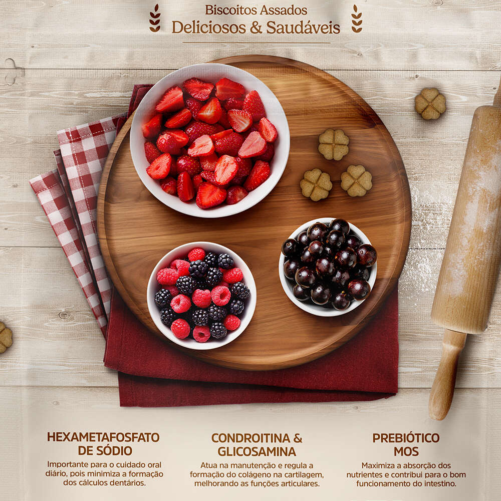 Biscoito Special Dog Ultralife sabor Frutas Vermelhas para Cães Filhotes - 250 g