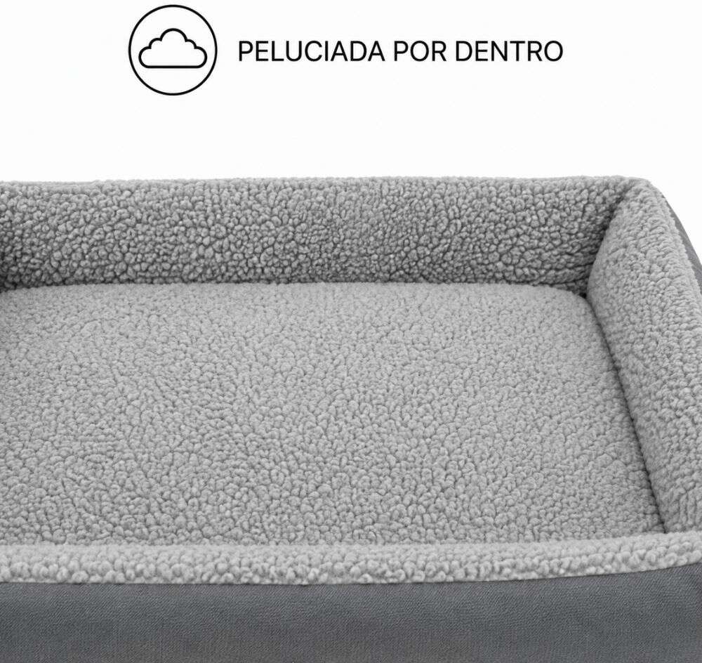 Cama Meau Alpaca Cinza - Tam. EXG