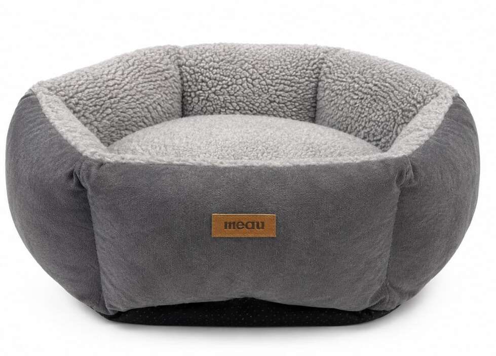 Cama Hexa Meau Alpaca Cinza - Tam. G