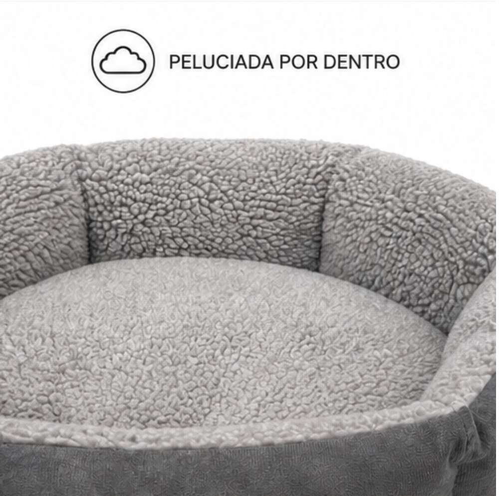 Cama Hexa Meau Alpaca Cinza - Tam. G