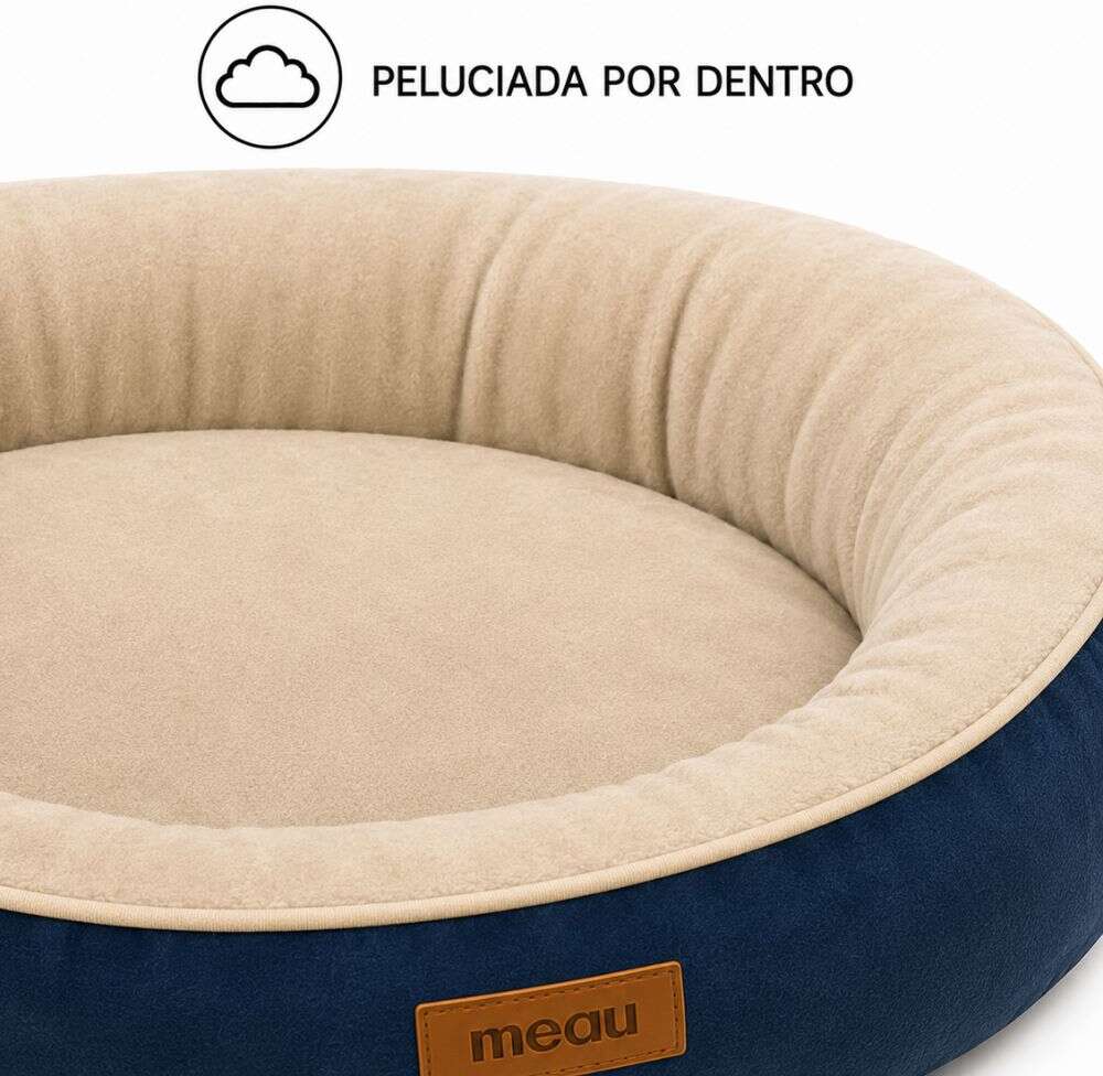 Cama Meau Viena Azul - Tam. EXG