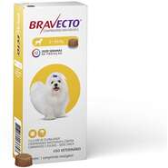 Antipulgas e Carrapatos Bravecto 112,5 mg para Cães de 2 a 4,5Kg - 1 Comprimido