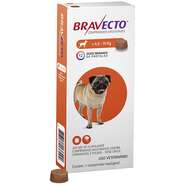 Antipulgas e Carrapatos Bravecto 250 mg para Cães de 4,5 a 10Kg - 1 Comprimido