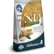 Ração Farmina N&D Ancestral Grain Selection Frango, Frutas e Cereais para Cães Filhotes Raças Médias - 15Kg
