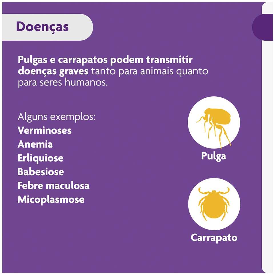 Antipulgas e Carrapatos Bravecto 1400 mg para Cães de 40 a 56Kg - 1 Comprimido