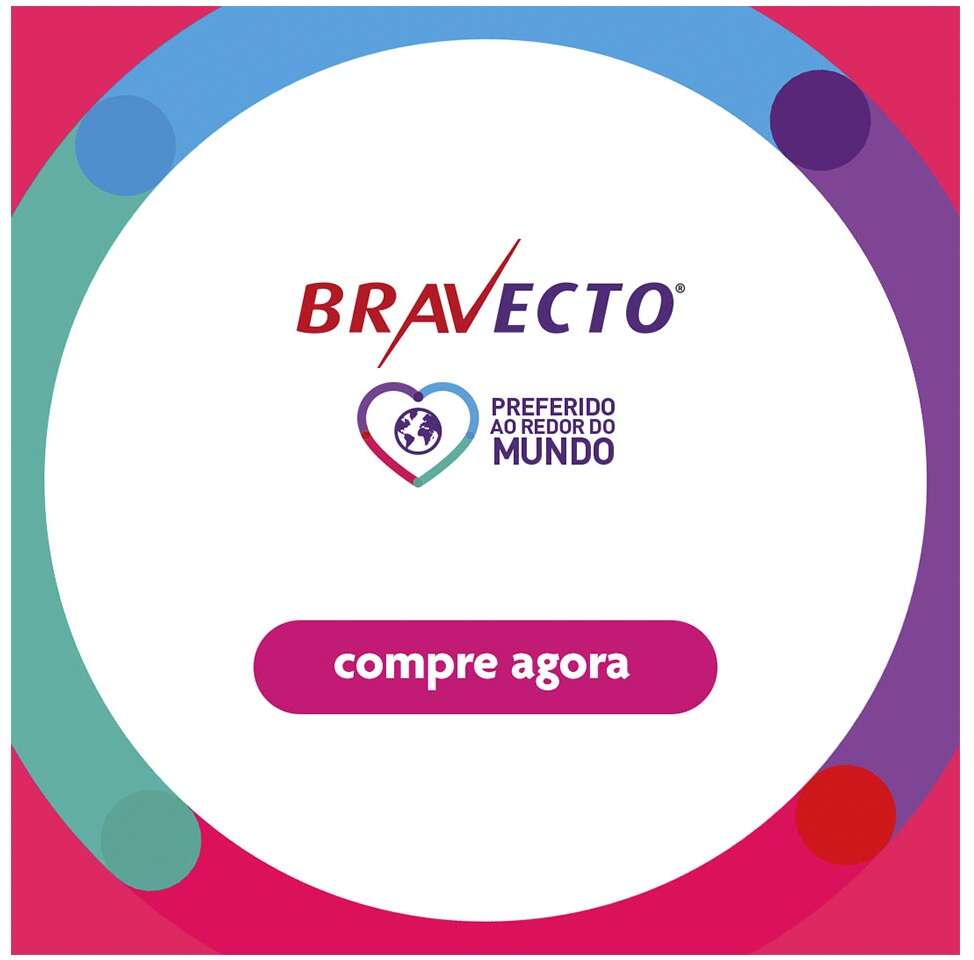 Antipulgas e Carrapatos Bravecto Transdermal 112,5 mg para Cães de 2 a 4,5Kg - 1 Pipeta