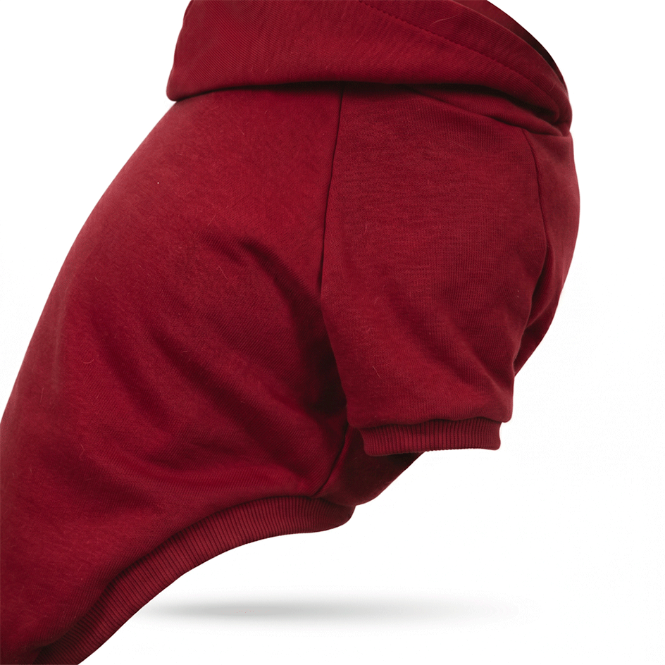 Moletom Pacco Puppy Vermelha para Cães - Tam. EXG