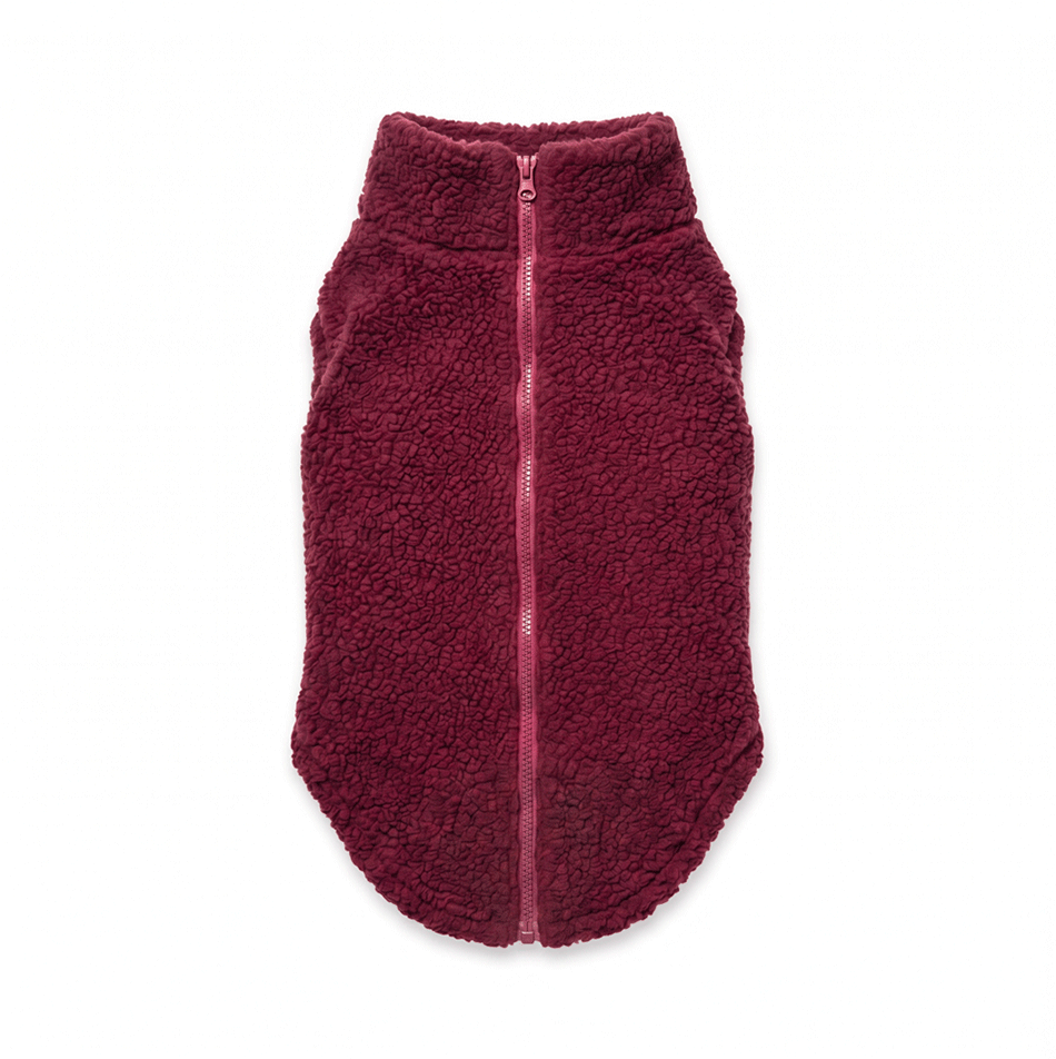 Colete Pacco Puppy Carneirinho Zip Amora para Cães - Tam. EXG