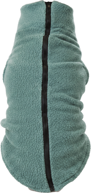 Colete Pacco Puppy Carneirinho Zip Verde Salvia para Cães - Tam. EXG