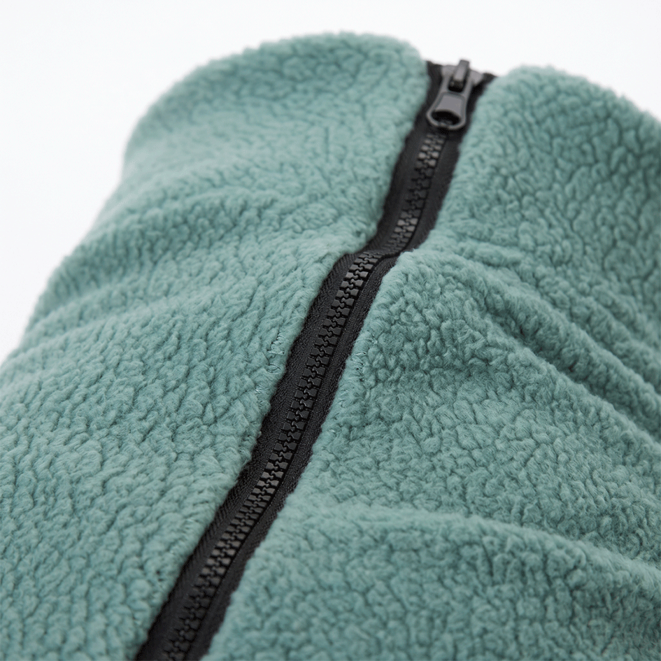 Colete Pacco Puppy Carneirinho Zip Verde Salvia para Cães - Tam. EXG