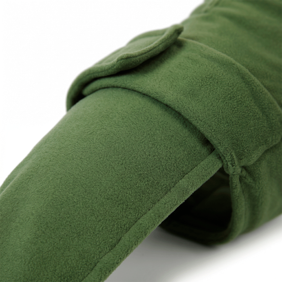 Blusa Pacco Puppy Fleece Verde Musgo para Cães - Tam. GG