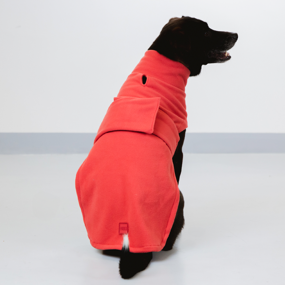 Blusa Pacco Puppy Fleece Rosado para Cães - Tam. P