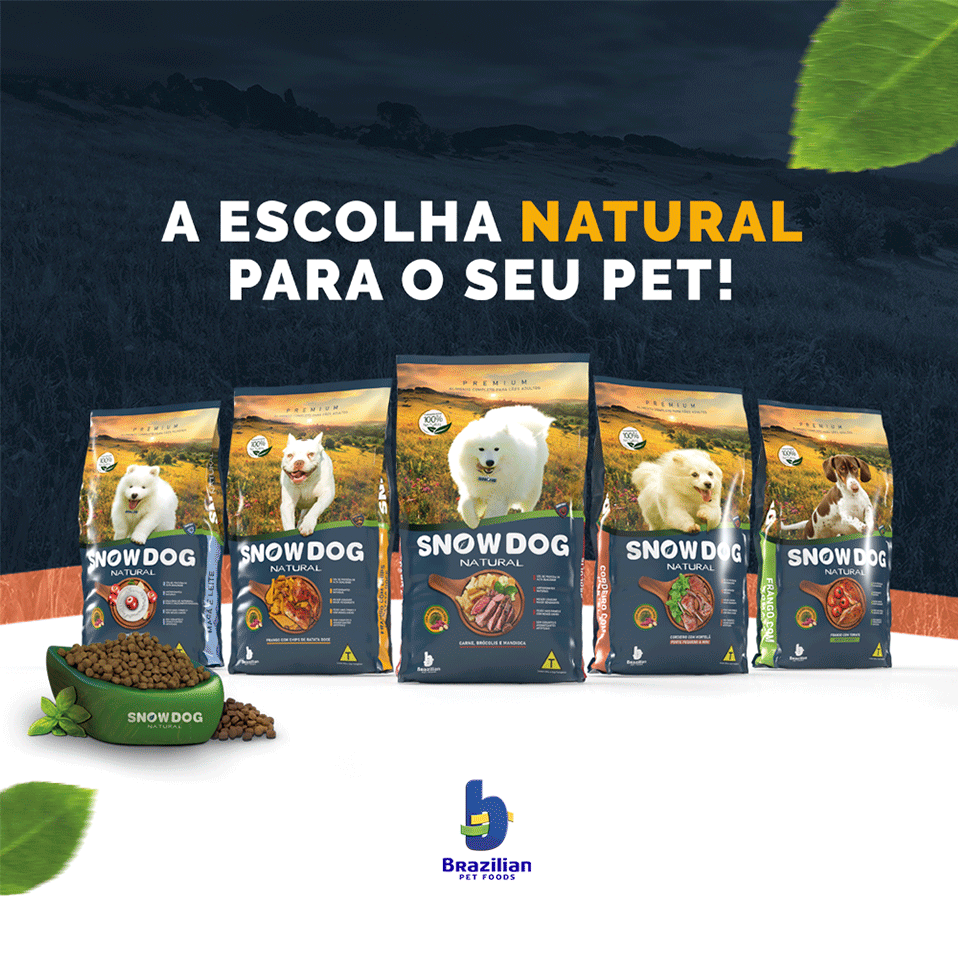 Ração Seca Snow Dog Frango com Chips de Batata Doce para Cães Adultos - 20Kg